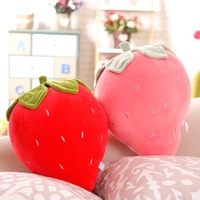 fruit 40 50cm 1pcs red strawberry stuffed plush toy strawberry dolls dolls for girls fruit cushions strawberry pillows for sofa