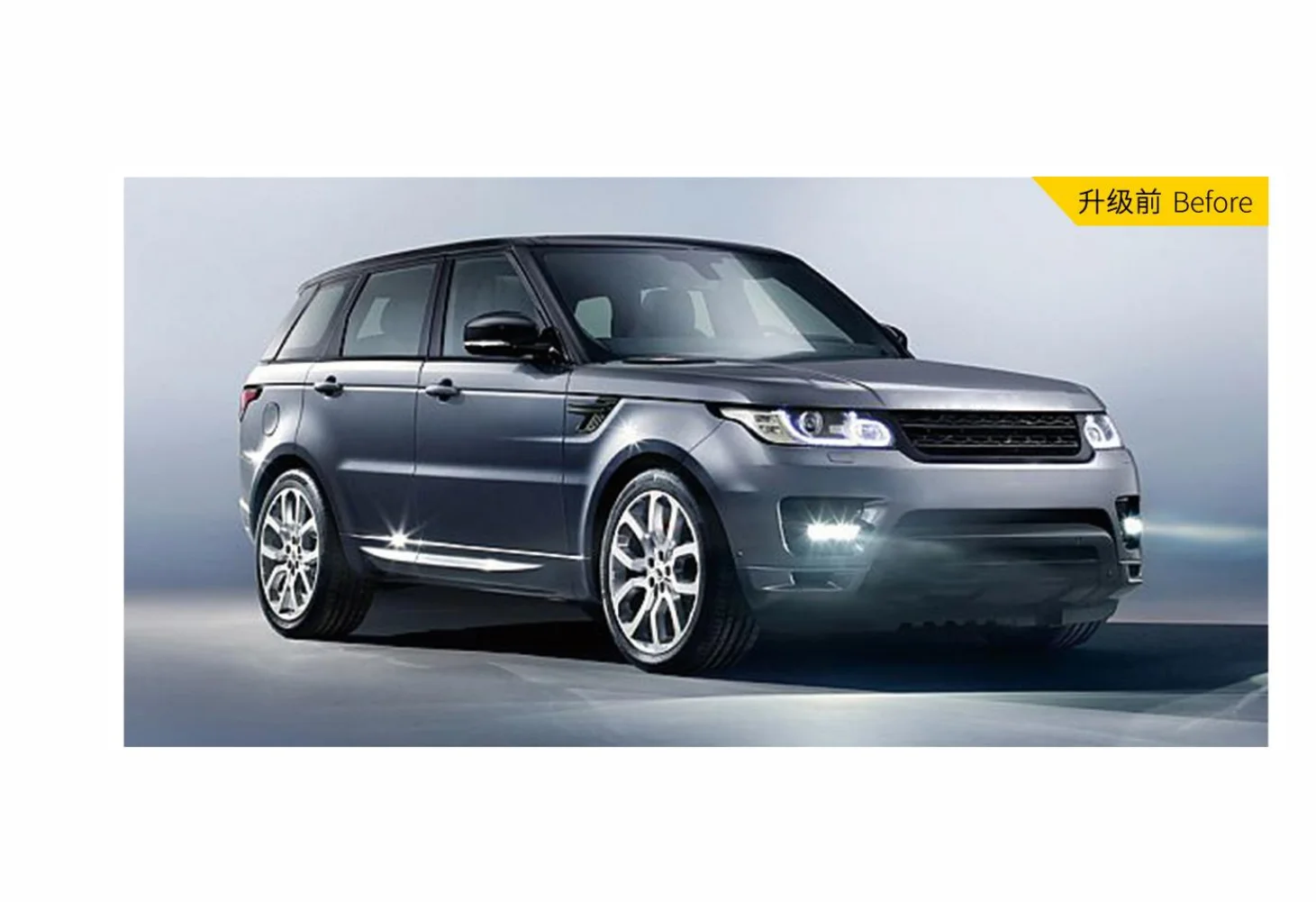 Обновление R-ange Rover sport 2014-2017 до комплекта кузова SVR передняя и задняя перекладина