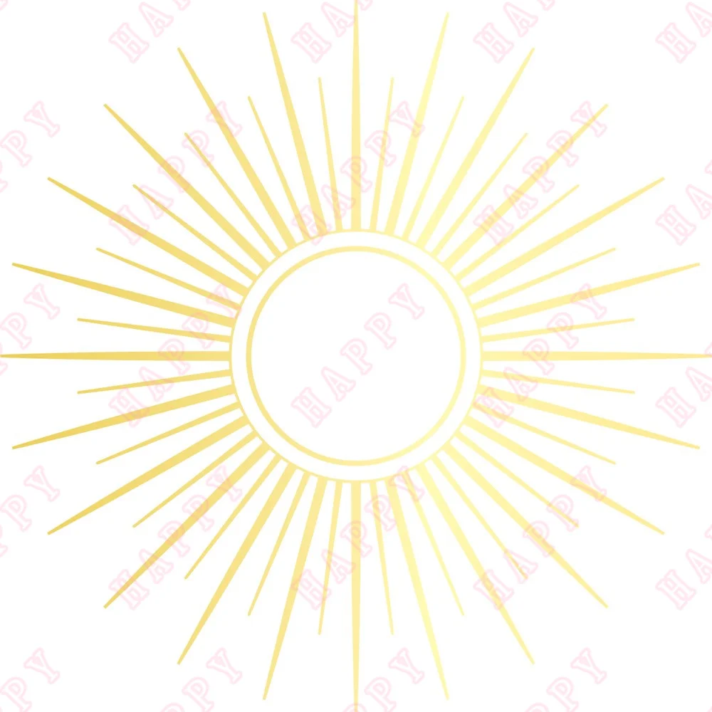 

2022 Hot New Sunburst Hot Foil Plate Metal Cutting Scrapbook Diary Diy Paper Decoration Embossing Template Greeting Card Molds