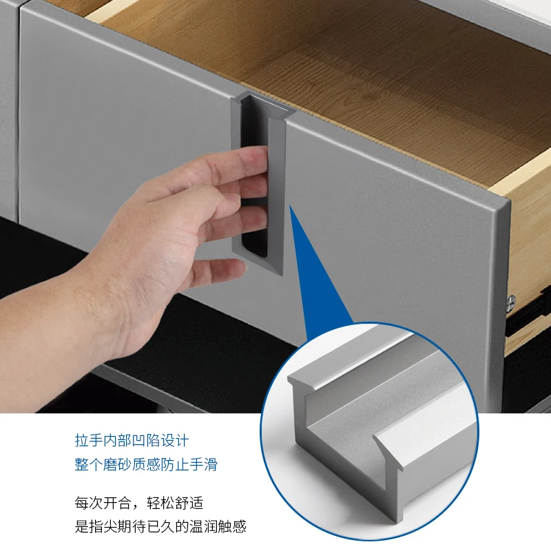 BON шкаф Встраиваемая ручка ящик скрытая кнопка углубление ручки невидимая дверь