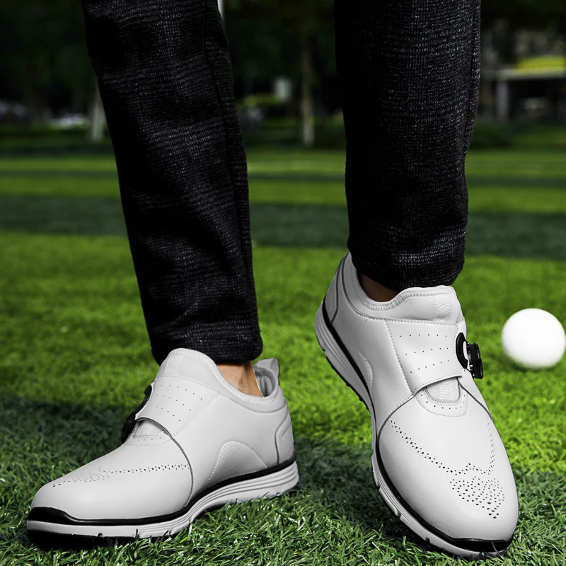40-45 New Men Comfortable Golf Shoes Outdoor Grass Training Golf Training Sports Shoes Golf Shoes Plus Size