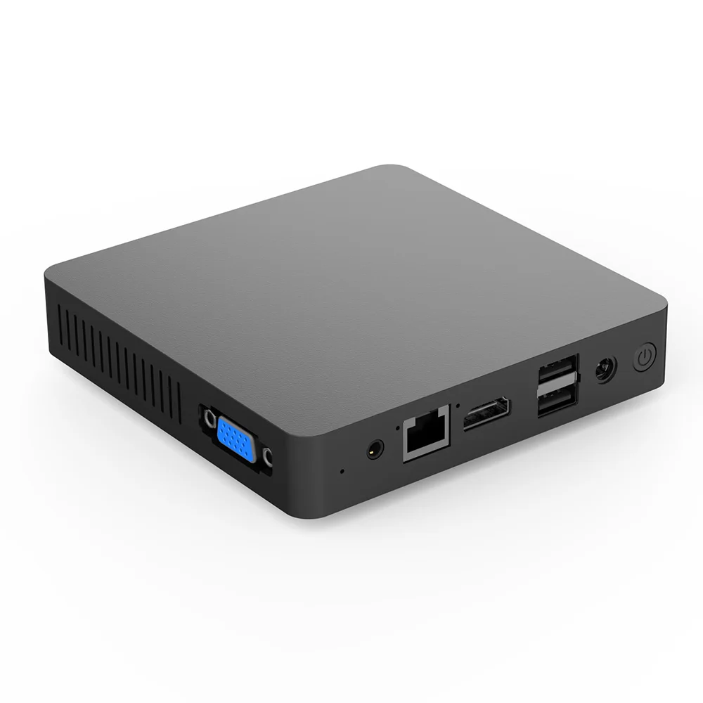 SZBOX T5 Pro Mini PC Intel Atom N3350 Processor Windows 10 Mini PC Smart Desktop PC 6G+64G add 64G SSD 2.4G/5G WiFi BT4.0 VGA/HD