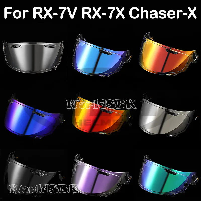 Helmet Lens Visor Motocross Helmet Motorcycle Full Face Helmet Shied Lens Glasses for Arai RX-7X RX7X CORSAIR-X RX-7V VAS-V