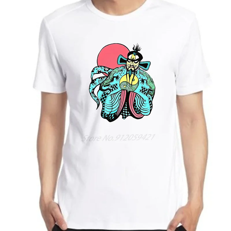 Классическая футболка для мужчин, большая проблема в маленьком китайском Фу Манчу Курт Рассел, графические футболки «сделай сам», футболки оверсайз, мужская одежда