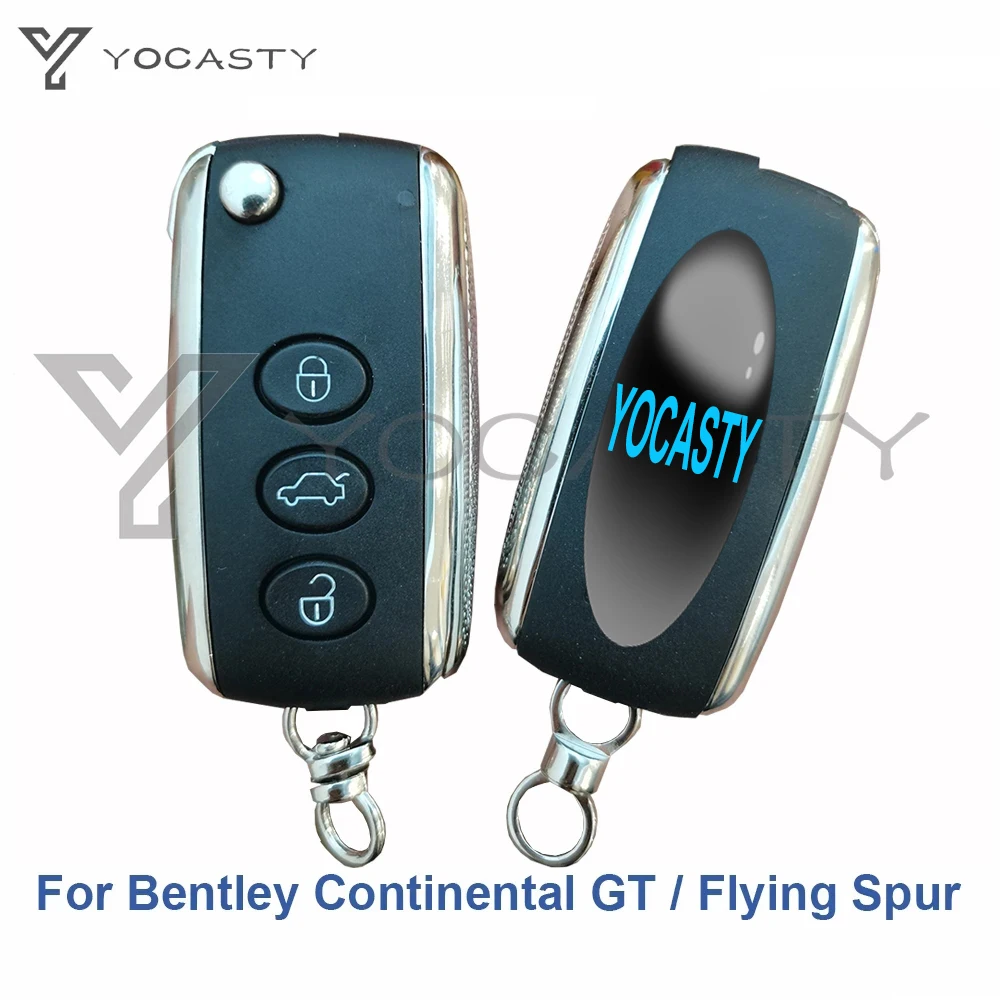 Чехол для смарт-ключей yocпластика KR55WK45032 без ключа Bentley Continental GT Летающая пряжа