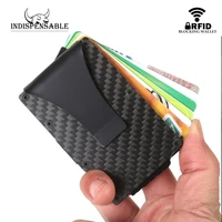 slim wallet credit card holder metal men montblanc money clip wallet cardholder minimalist rfid aluminium case clipper coin tray