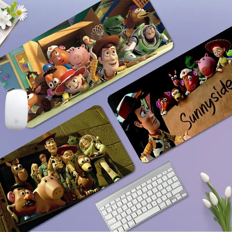 

Disney Toy Story Custom Skin Table Mat Student Mousepad Gamer Computer Keyboard Pad Games Pad For PC Computer Table