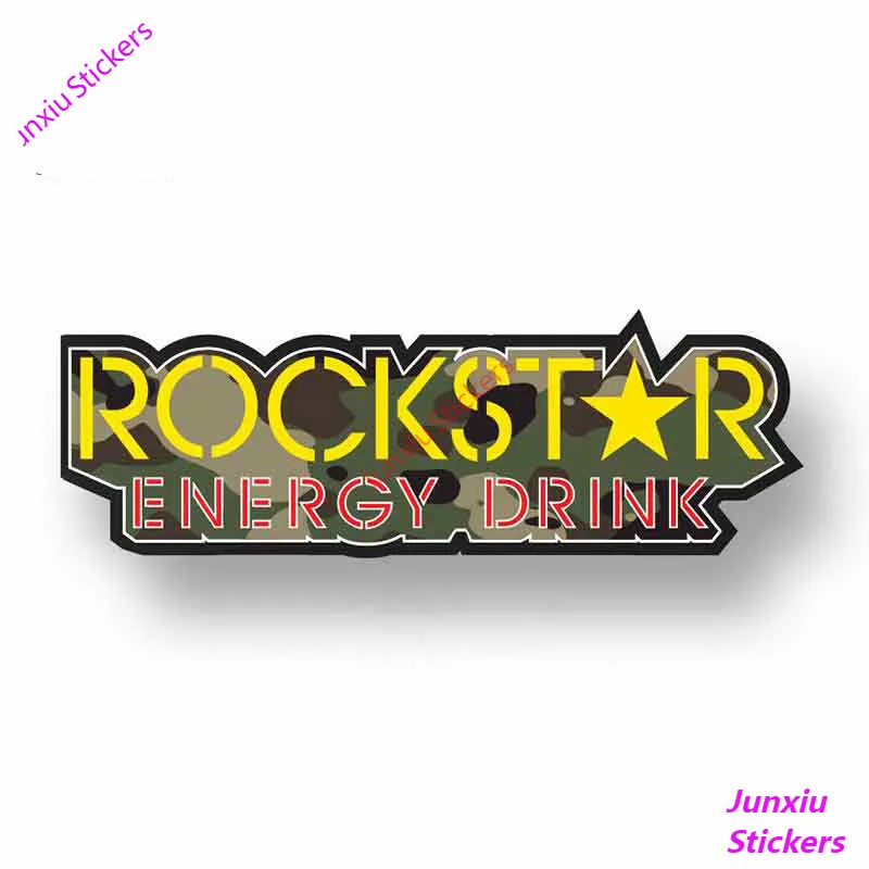 Фото JDM Rockstar Energy Drink автомобильные наклейки-логотипы для бампера багажника графики