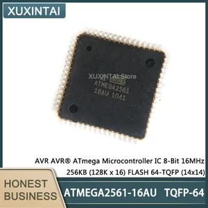 1~5Pcs New Original ATMEGA2561-16AU ATMEGA2561 Microcontroller IC 8-Bit 16MHz 256KB (128K x 16) FLASH 64-TQFP (14x14)