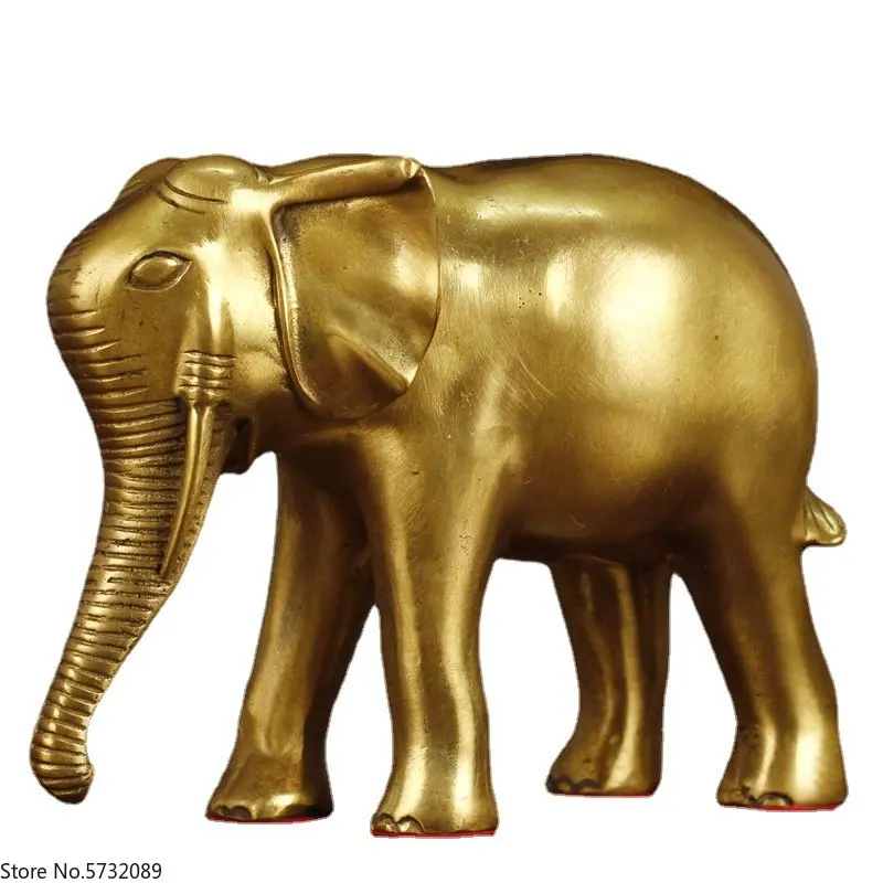 

Украшения ручной работы из чистой меди, поглощающий воду слон, голая слон, ювелирные изделия, подарки ручной работы слона