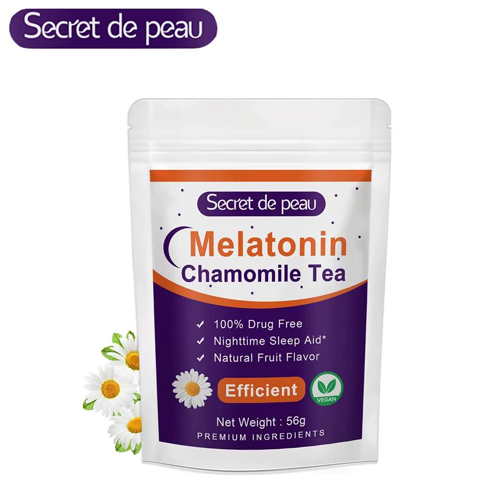

SDP Beauty Herbal Organic Melatonin Chamomile Tea Sleep Aid Sleep Quickly Relieve Stress Support Healthy Digestion For Women