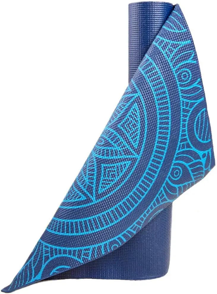 

Yoga Mat Pilates PVC With Print and Bag