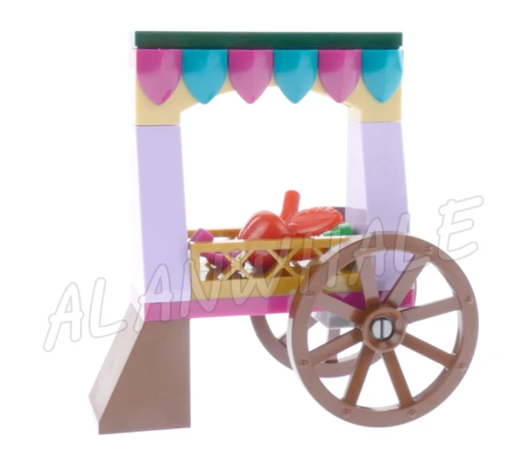 128 шт. Детский конструктор Принцесса королевская