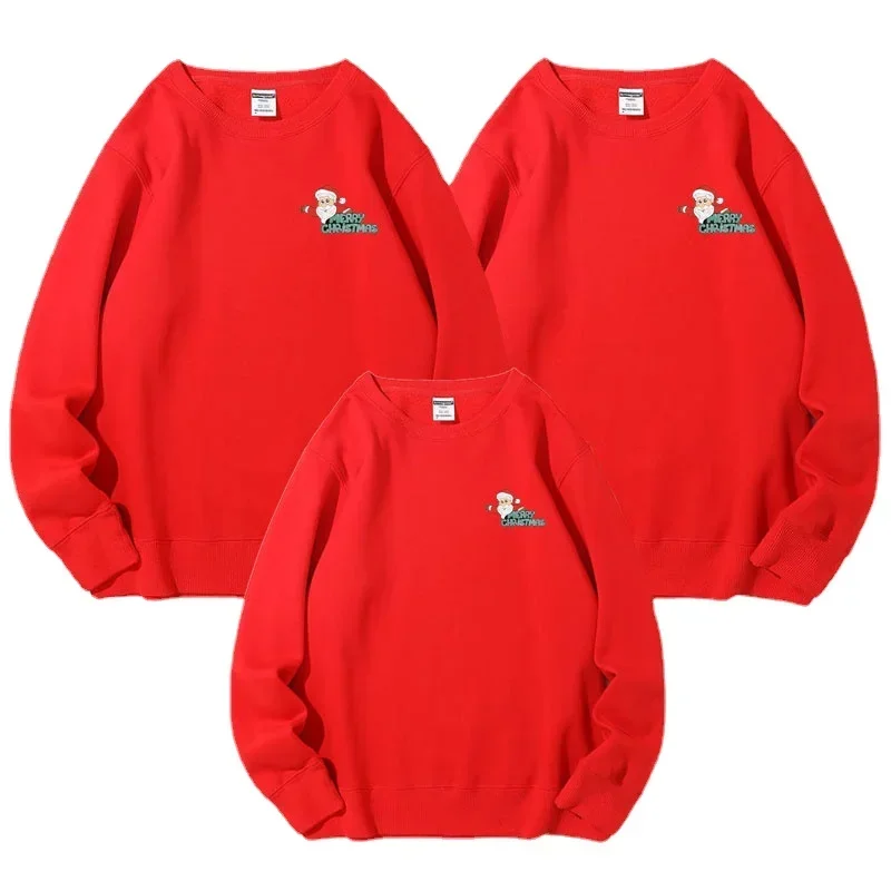 Рождественские семейные свитера Джерси с Рождеством одинаковый наряд для мамы