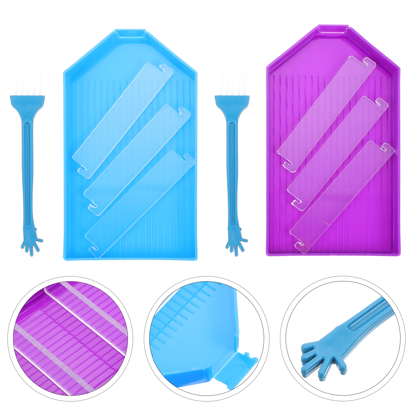 

Diamond Tray Paintingrhinestone Storage Sorting Trays Drill Plate Bead Tool Organizer Accessories Nail Beadsorganzier Dotting