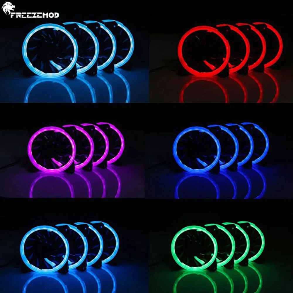 FREEZEMOD 12 В вентилятор rgb 120 мм кулер вентилятор для ПК гидравлический подшипник сертификация ROHS синхронизация AURA (art.: 3920ccfb55a35) - 3920ccfb55a35