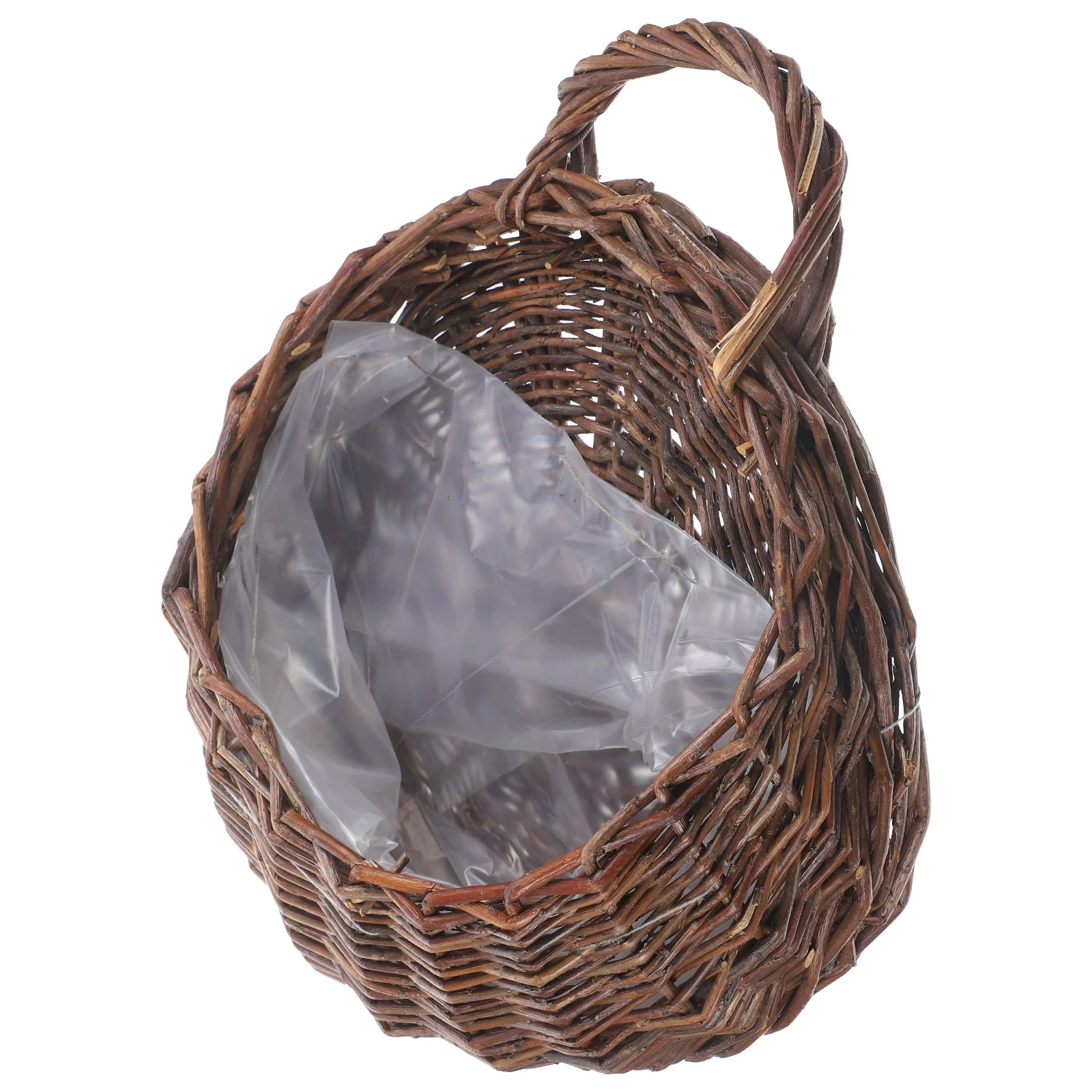 

Wall Hanging Flower Pot Storage Container Basket Wedding Decoration Nesting Hand Baskets Planters Holder Wicker Woven Rattan