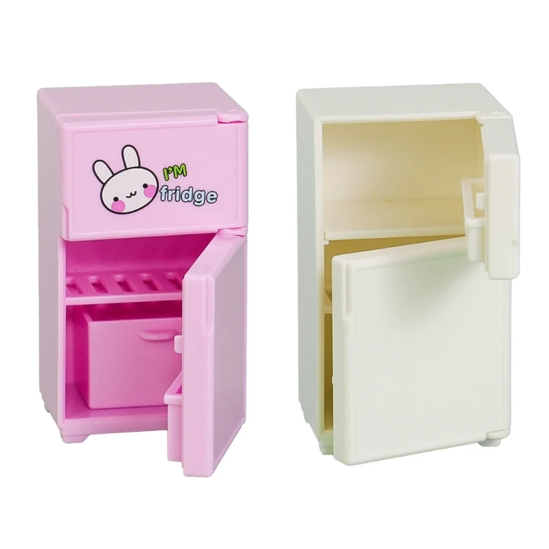 

Mini Realistic Furniture Model Dollhouse Refrigerator Role-Play Collection