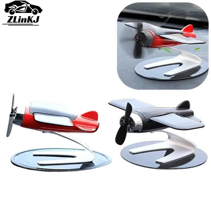 Освежитель воздуха для автомобиля модель самолета на солнечной батарее