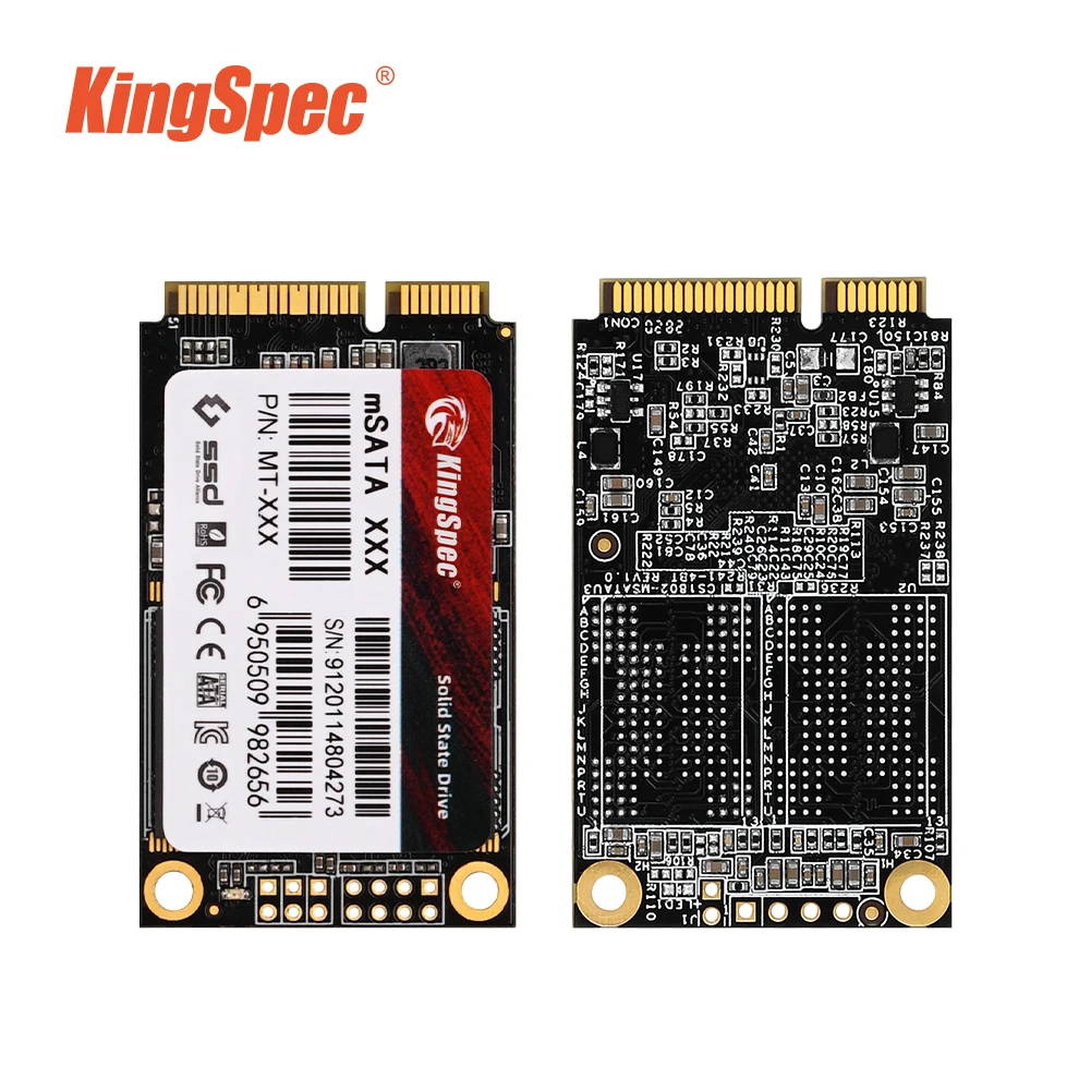 KingSpec mSATA SSD 128GB 256GB 512GB MSATA Disk Internal Hard Drive For Computer Desktop Laptop | Solid State Drives