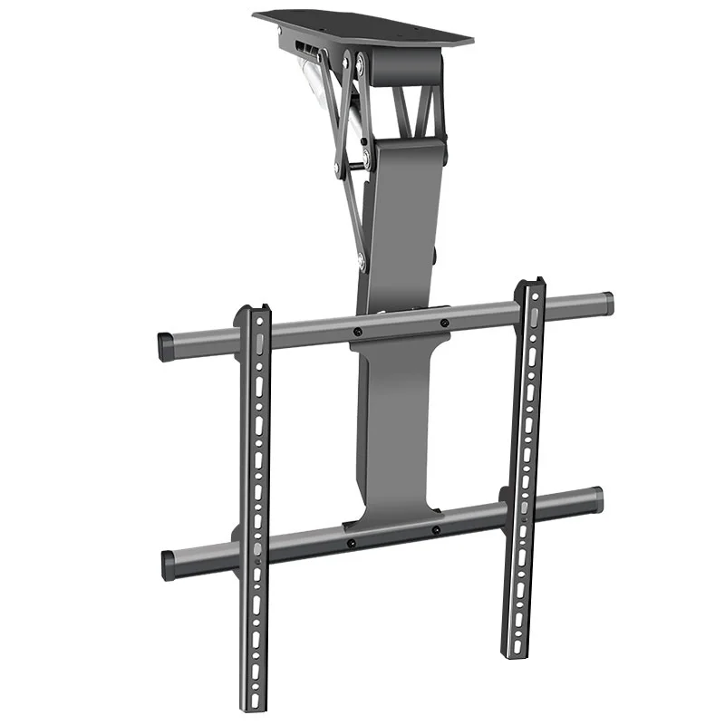 

Потолочный ТВ-подъемник 50-75 дюймов, Электрический вращающийся кронштейн с дистанционным управлением, моторизованный, регулируемая подставка DT500, настенный держатель Techo