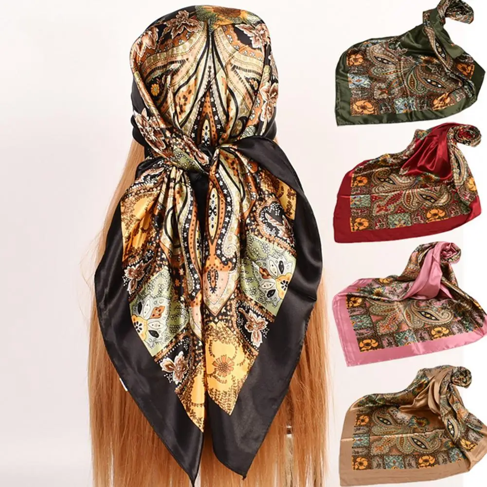 

Luxury Cotton Brand Women's Scarf Headscarf High Quality Women's Shawl Designer Scarf Women's Beach Scarf Bandana