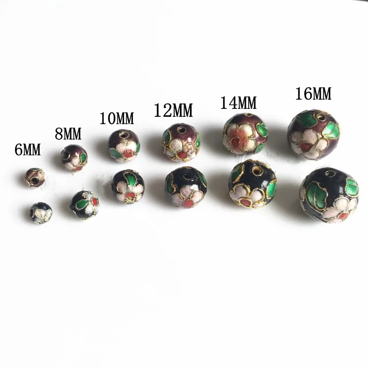 10 шт. большие бусины из перегородчатой филиграни в форме цветка 14 мм сделай сам