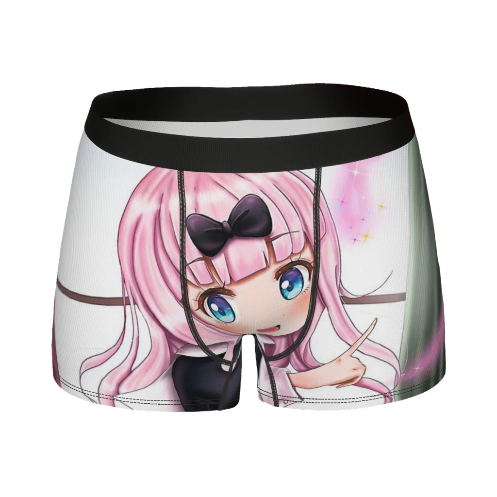 

Pink Love kaguya-sama love is war Underpants Breathbale Panties Men's Underwear Ventilate Shorts Boxer Briefs