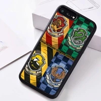 potter movie design harries slytherin phone case rubber for iphone 12 11 pro max mini xs max 8 7 6 6s plus x 5s se 2020 xr