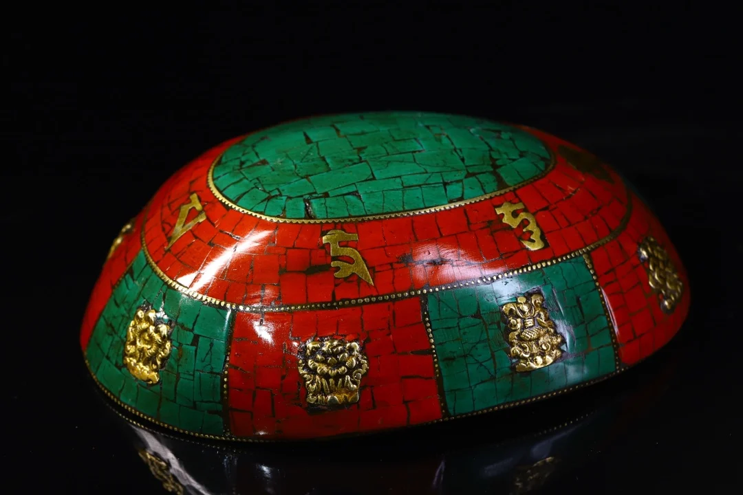 Коллекция тибетских храмов 4 дюйма подвеска с рисунком в виде шести лампочек цвет