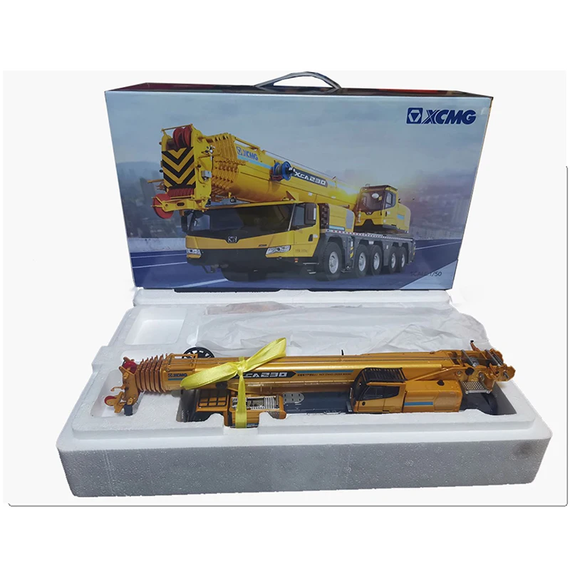 

Масштаб 1:50 XCMG XCA230, модель грузового крана, вездеходный кран, подарок для мальчиков