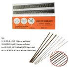 144 фрезы для резки ювелирных изделий, металлические инструменты для резки ювелирных изделий, лезвия для пилы, лезвия для резки ювелирных изделий, лезвие для пилы, резак