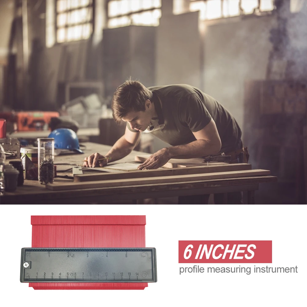 

Marking Profile Copy Gauge Duplicator Standard Wood Gauge Tools Tiling Laminate Tiles for Quickly Measuring Accessories