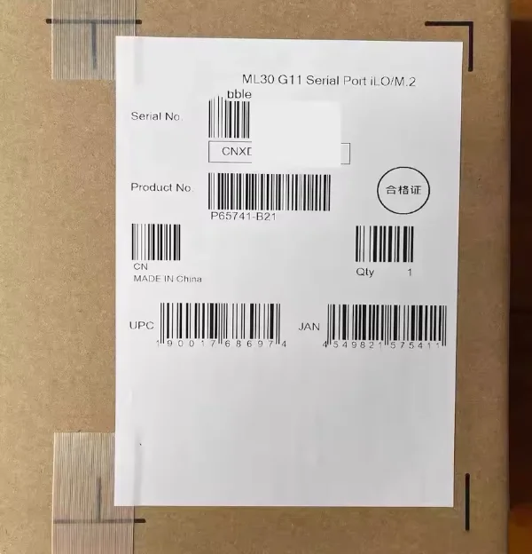P65741-B21 ML30 Gen11 iLONICM.2COM Port Serial Poit,New! (art.: 3920d39b2f2bc) - 3920d39b2f2bc