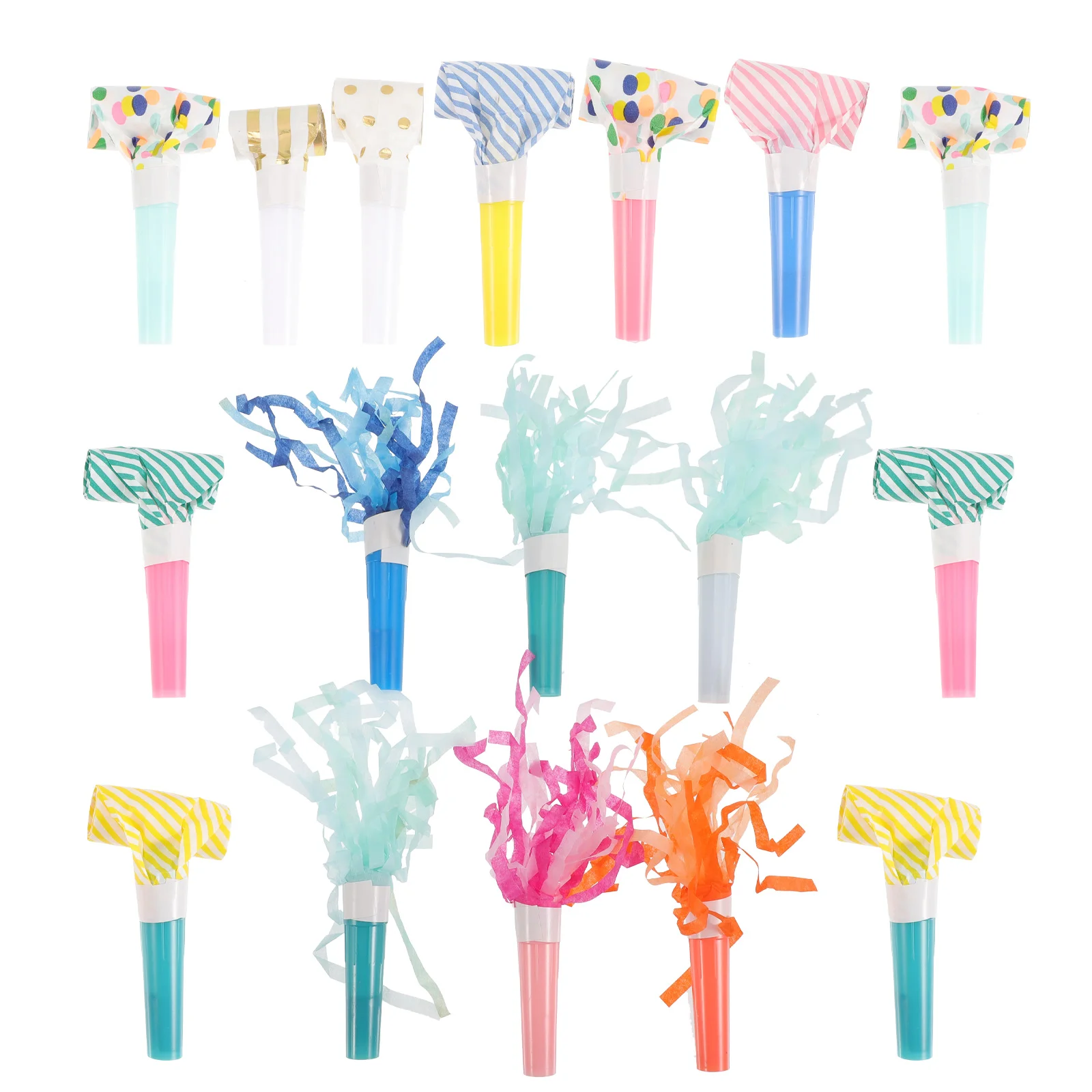 

Party Birthday Paper Whistle Favors Blower Blow Noise Blowoutssupplies Maker Noisemakers Noisemaker Horns Blowout Horn Whistles