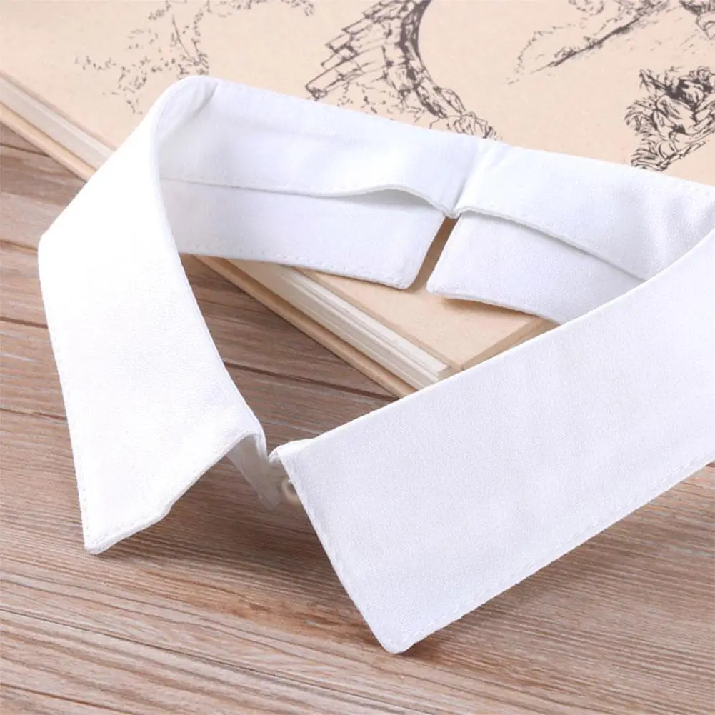 

New Trendy Shirt Fake Collar Classic Black White Detachable Collar For Women Men Clothes Comfortable Accessories A7k0