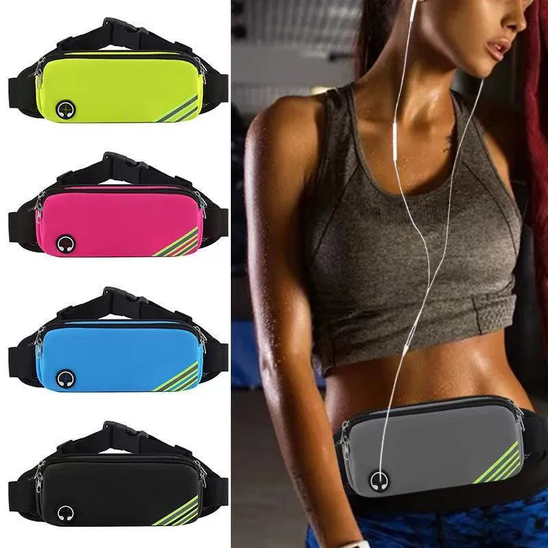 

Waist Running Bags Women Men Husband Trail Marathon Sports Fitness Belt Bum For Cell Phone Key Holder Jogging Pouch Fanny Packs