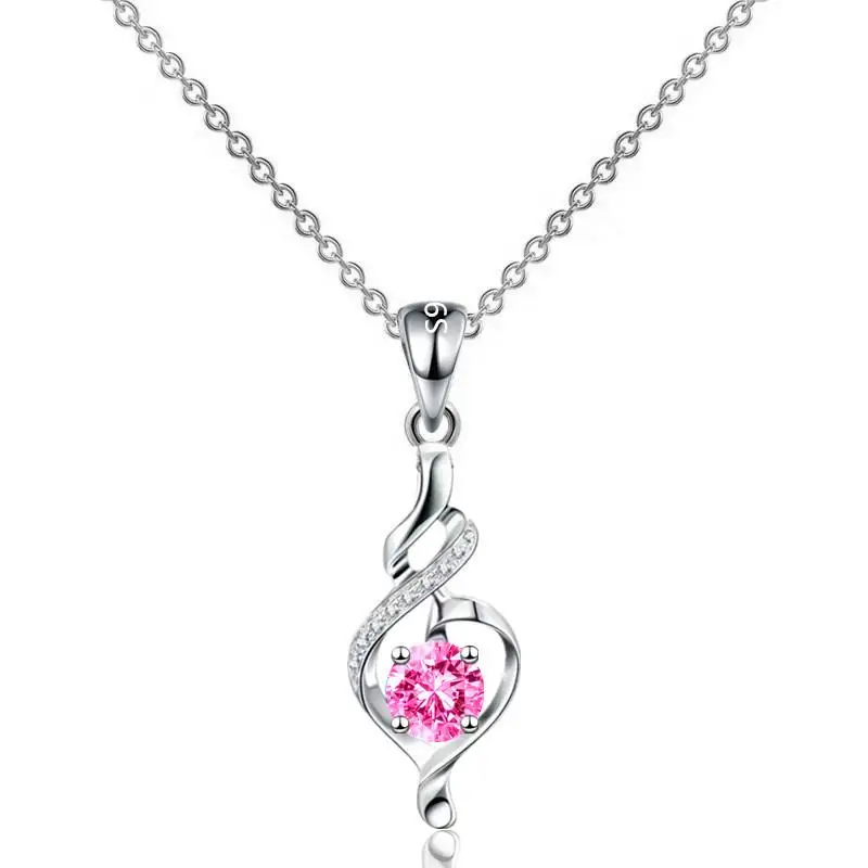 

Женский кулон из серебра 925 пробы, с кристаллами