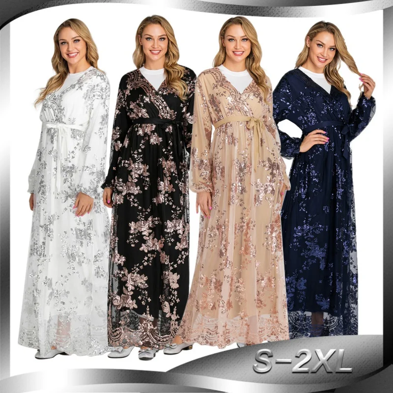 

Мусульманская абайя, женские молитвенные платья, химар цзилбаб Рамадан ИД Мубарак