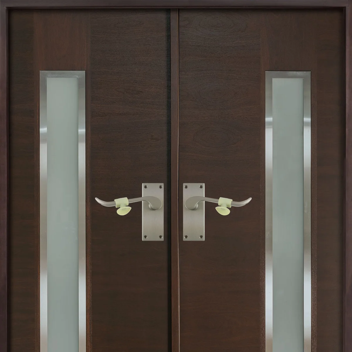 2 шт. дверные ручки аксессуары клиновая форма 400X400X400 см защитный бампер зеленая