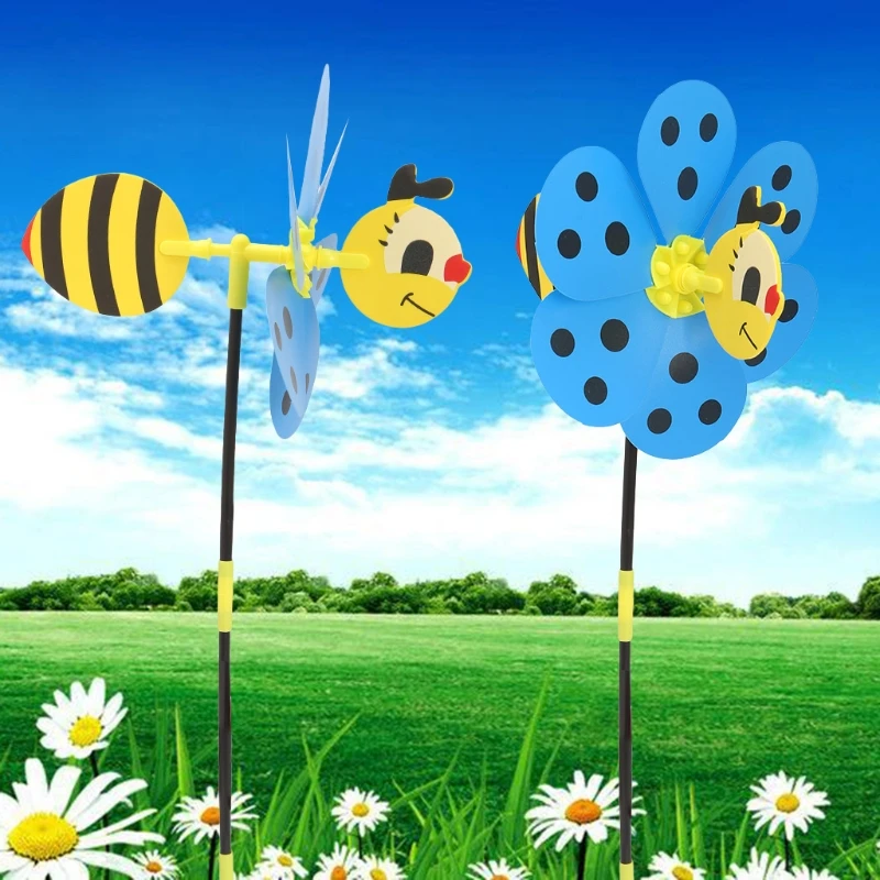 

3D Insect Windmill Windsock Wind Spinner Kids Toys Yard Garden Decor Outdoor