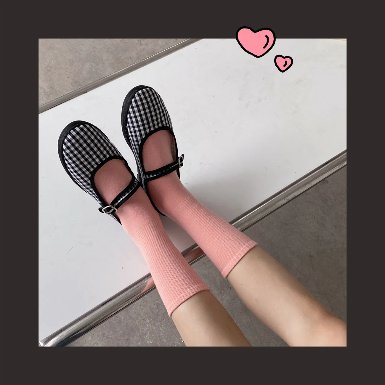 

Elastic Cotton Loose Long Socks Solid Color Japanese Style Students Girls Knee High Socks Stockings Fashion Harajuku Woman Socks