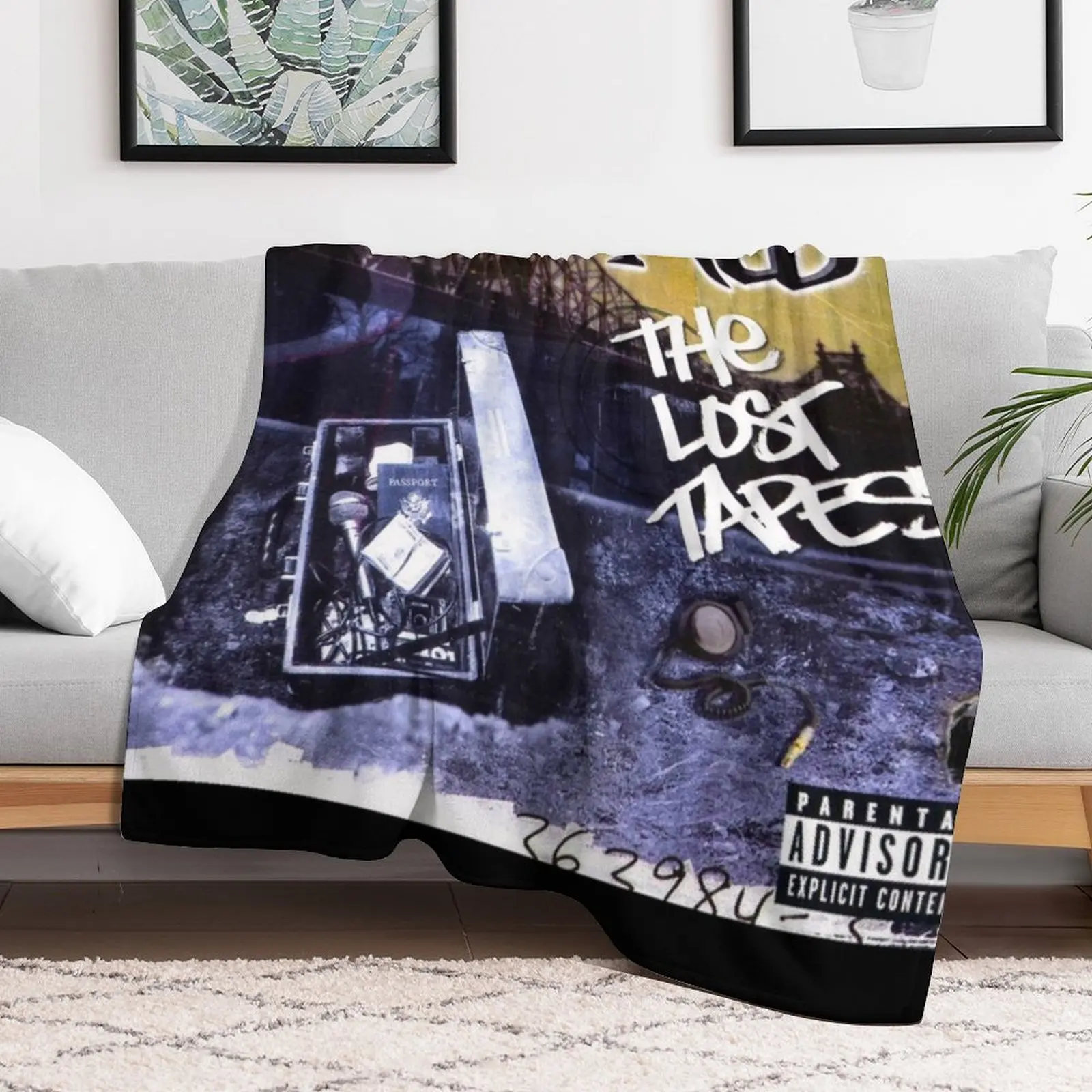 Nas потерянные ленты плед одеяло для кровати большие одеяла