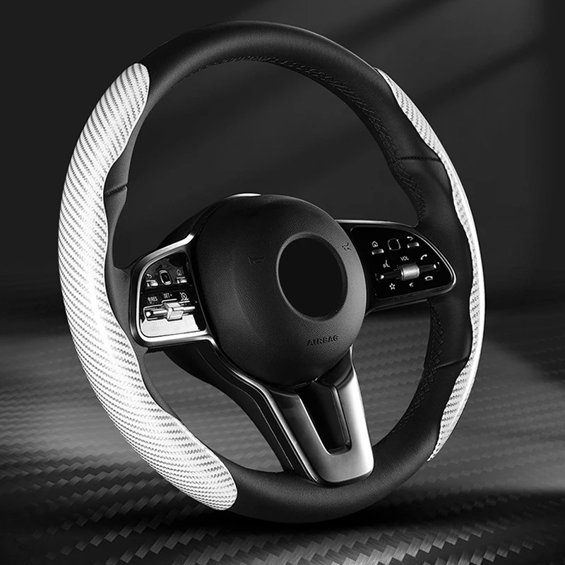 Автомобильный Противоскользящий чехол на руль Чехол для BMW M Power E46 E39 E60 E90 E91 E36 E87 F10