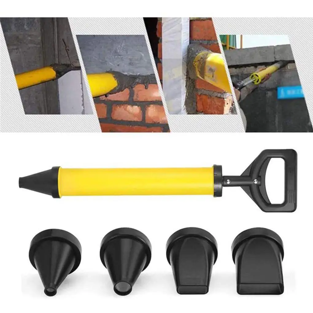 

High Quality Caulking Gun Cement Lime Pump Grouting Mortar Sprayer Applicator Grout Filling Tools With 4 Nozzles