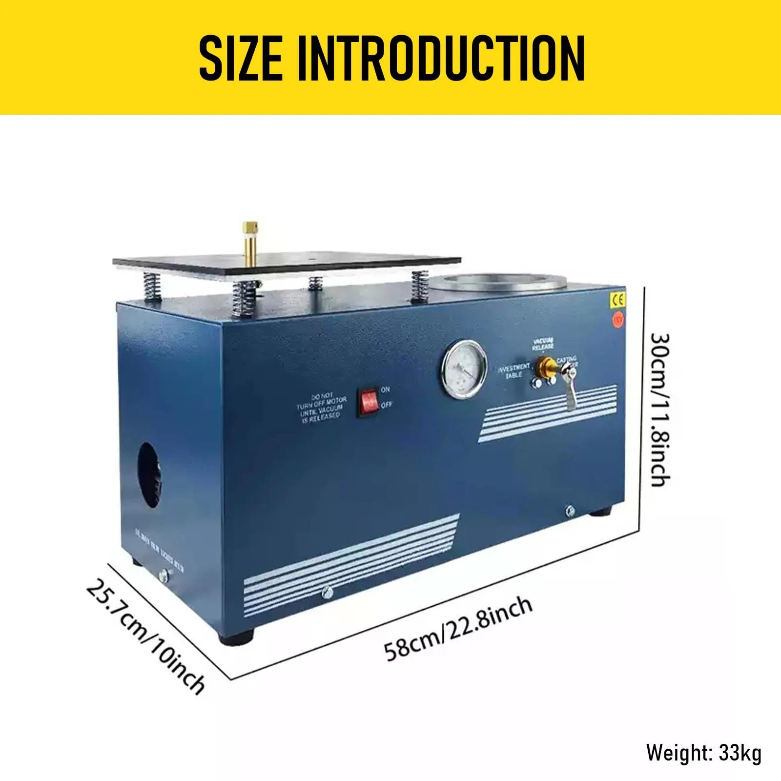 2л машина для литья ювелирных изделий инвестирования и вакуумная соединенная