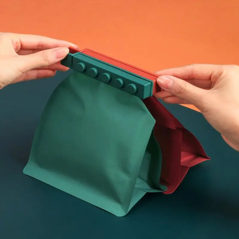 

Food Sealing Clip Creative Portable Preservation Clip Snack Bag Multifunctional Household Kitchen Moistureproof Sealer Bag Clips