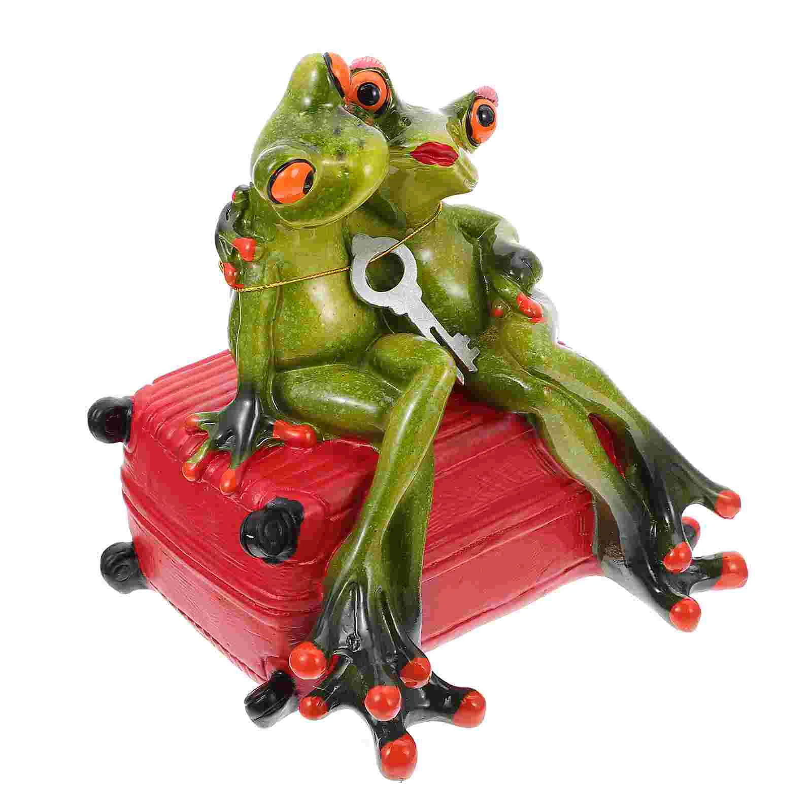 

1pc Resin Couple Shape Coin Storage Container Adorable Coin Box Home Decor