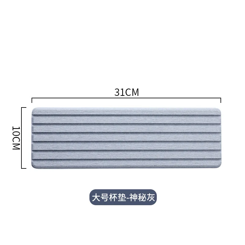 Поглощающая грязь диатомовой коврик для умывальника подставка хранения