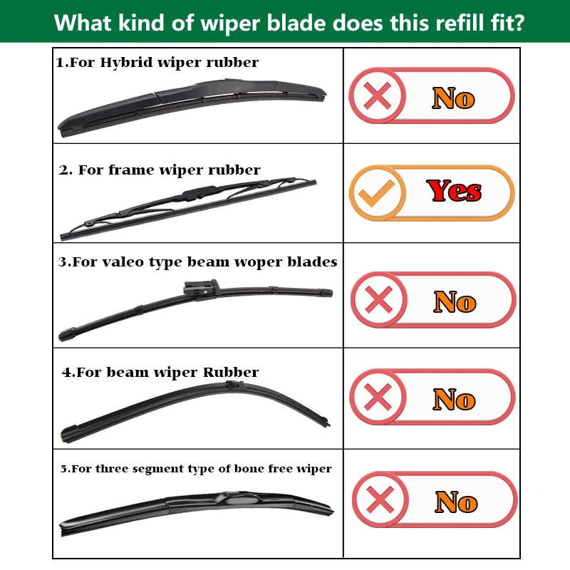 Автомобильные щетки стеклоочистителя BEMOST вставка из натурального каучука 6 мм 14